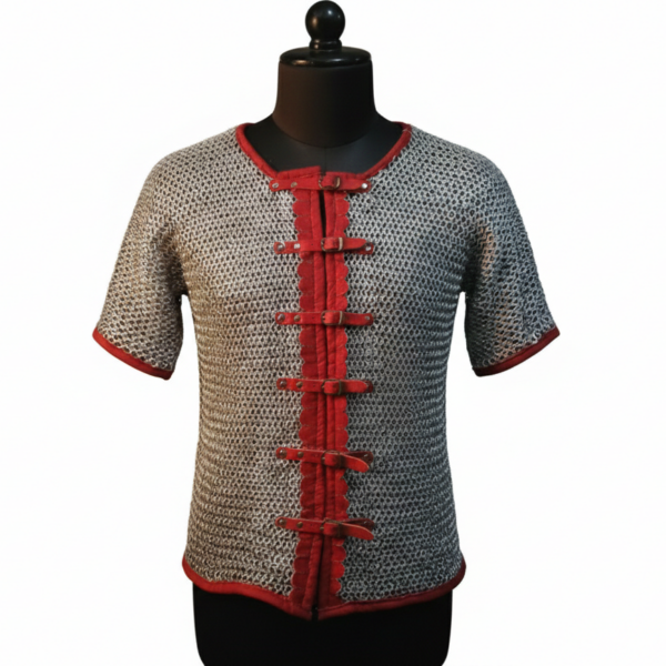 Aluminium Chainmail Shirt Riveted With Washer Chain mail Reenactment