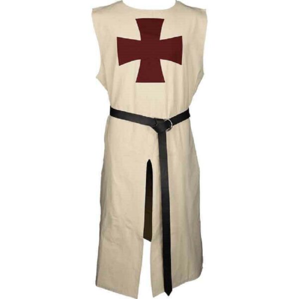 Medieval Tunic Templar Knight Tabard Crusade Clothing Surcoat Cosplay For Men